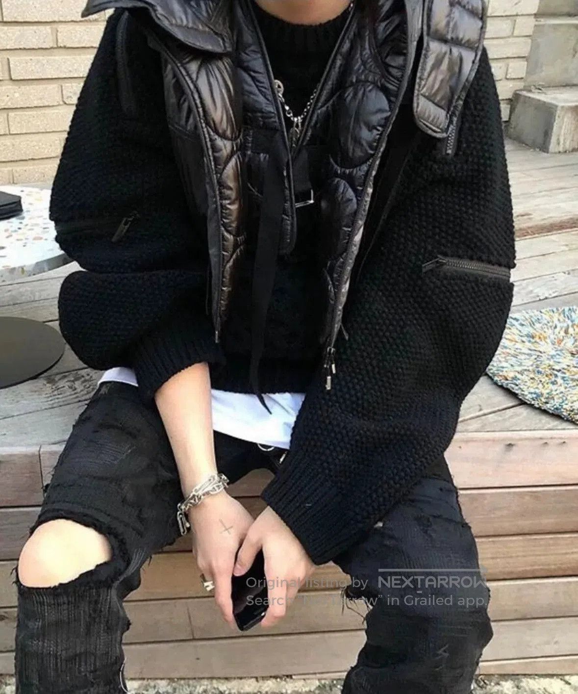 Takahiromiyashita The Soloist. Takahiro Miyashita The Soloist Zip Sweater. Size US S / EU 44-46 / 1 - 8 Thumbnail
