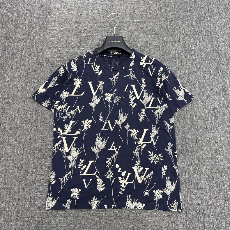 Louis Vuitton Louis Vuitton Wheat Ear Print Short Sleeve-yf Size US S / EU 44-46 / 1 - 1 Thumbnail