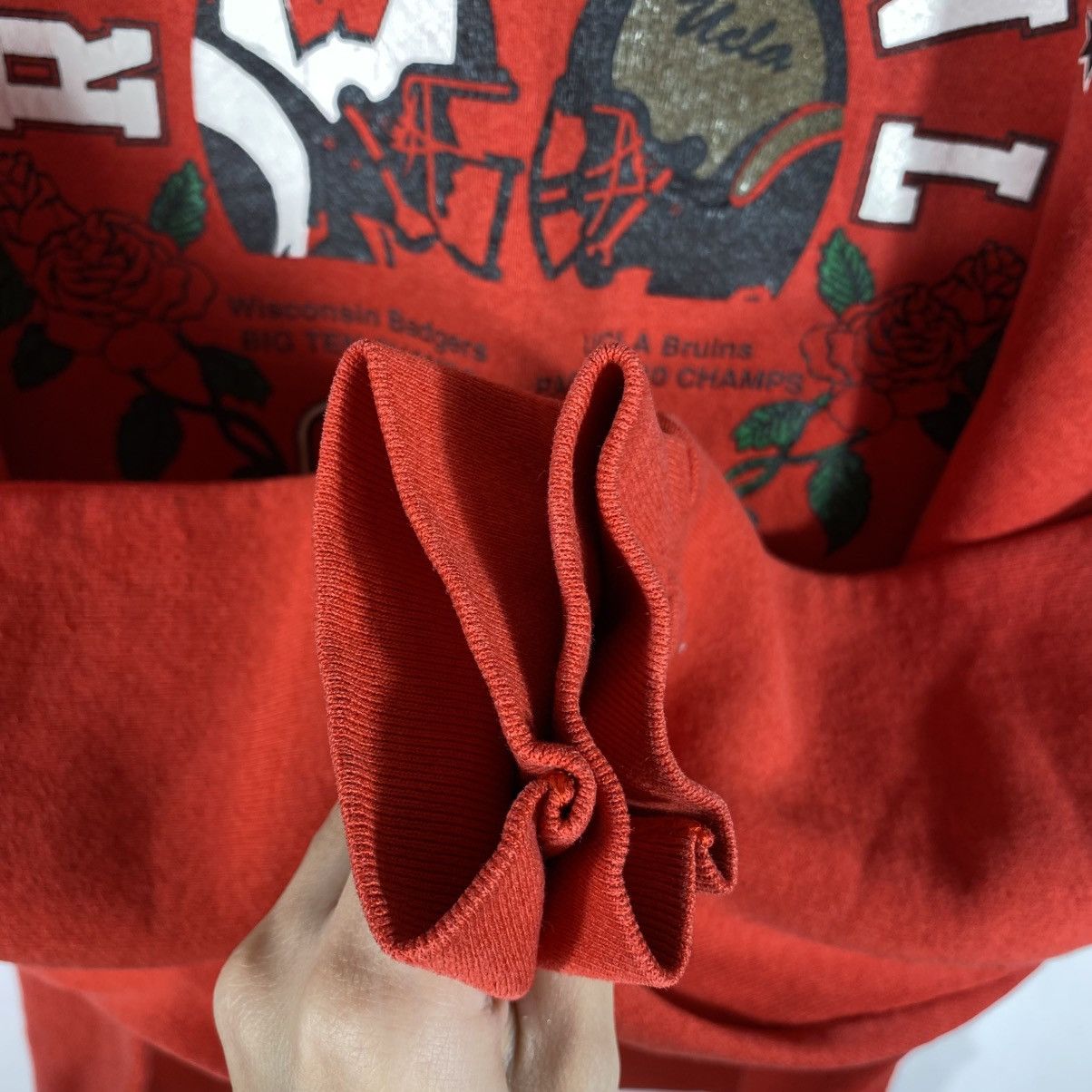 Vintage Vintage 1994 ROSE BOWL Wisconsin Badgers & Ucla Bruins Size US XL / EU 56 / 4 - 4 Thumbnail