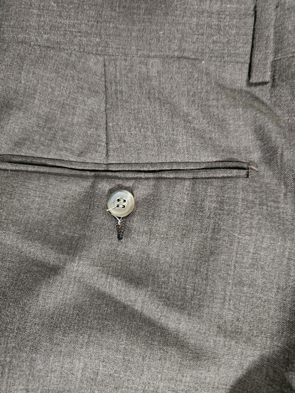 The Unbranded Brand Brown Unbranded Creased Dress Pants 32x31 Size US 32 / EU 48 - 8 Thumbnail