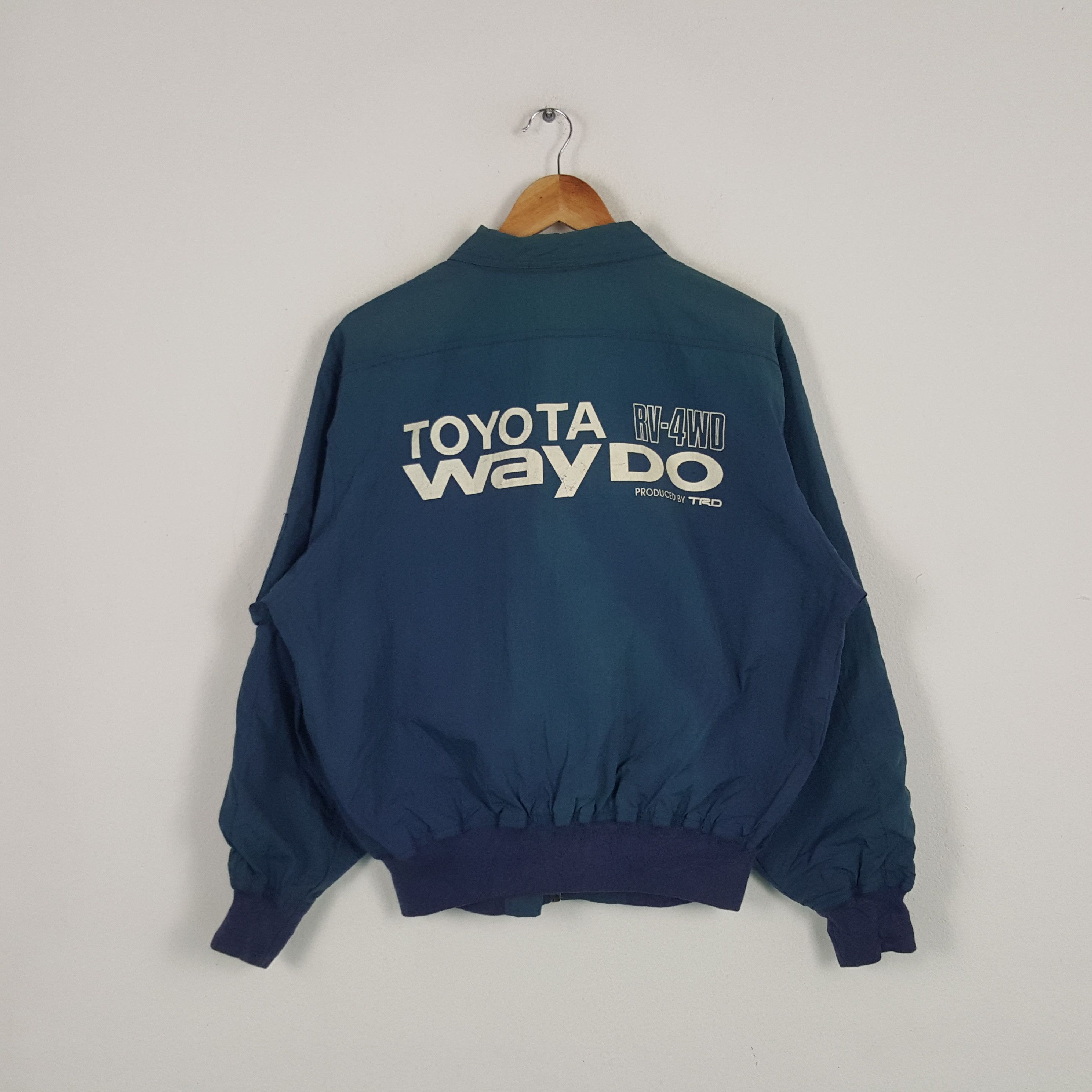 Vintage Vintage Toyota Way Do Racing Team Bombers Jacket Size US XL / EU 56 / 4 - 1 Thumbnail