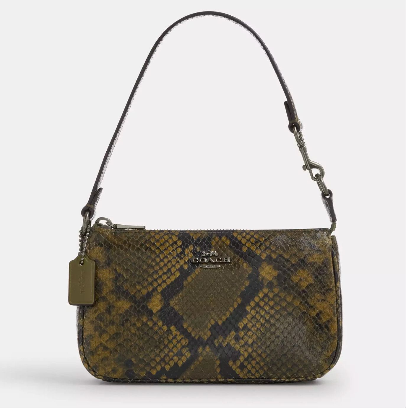 Coach Nolita 19 With Snake Print CCF62 Size ONE SIZE - 6 Thumbnail