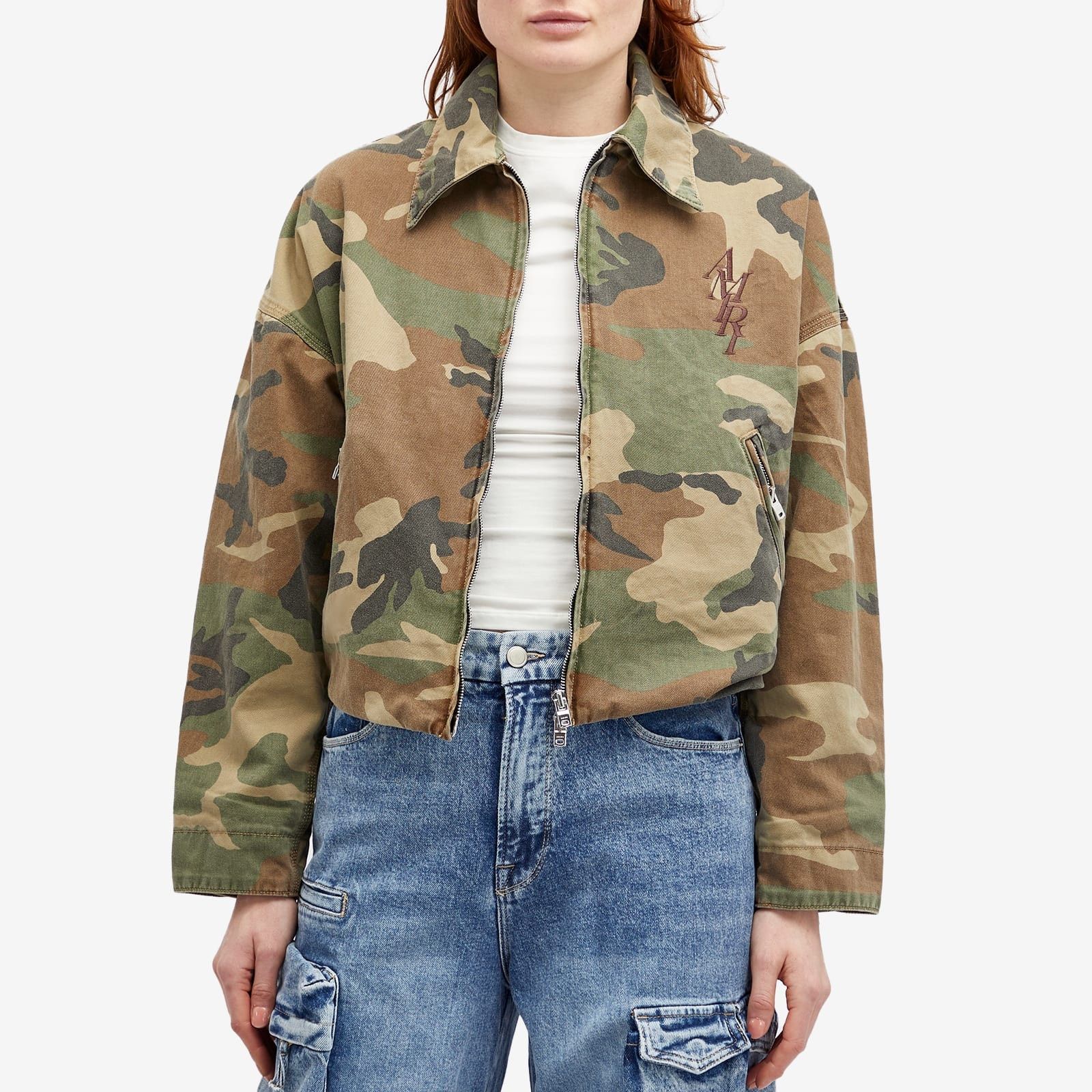 Amiri oc11z0225 Camo Workman Jacket in Multicolor Size M / US 6-8 / IT 42-44 - 5 Thumbnail