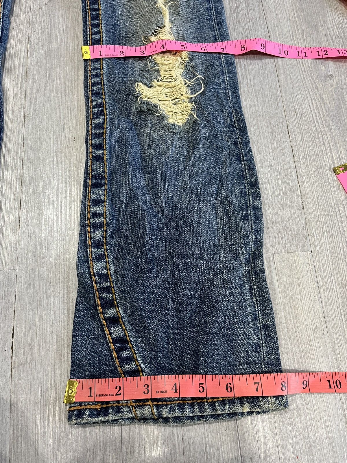 Hysteric Glamour RARE Distressed Denim Chortie vintage Size US 30 / EU 46 - 10 Thumbnail