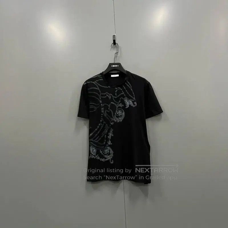 Versace Versace Black Cotton Short Sleeve T-Shirt . Size M / US 6-8 / IT 42-44 - 1 Thumbnail