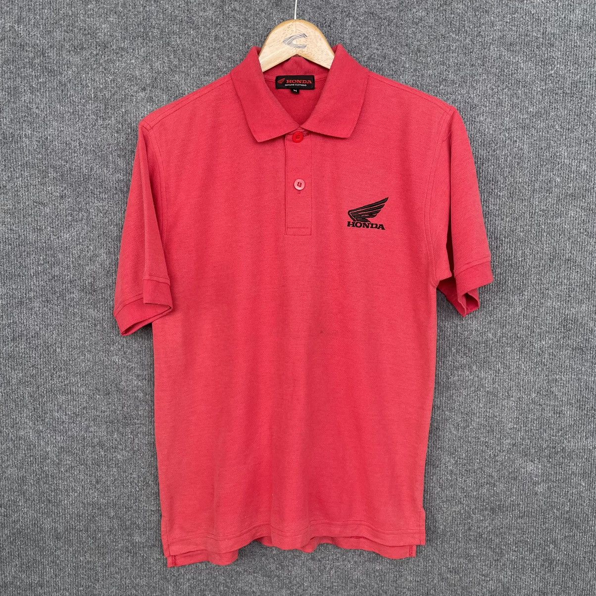 Honda × Vintage Vintage Honda Racing Team Polo T Shirt Size US M / EU 48-50 / 2 - 1 Thumbnail