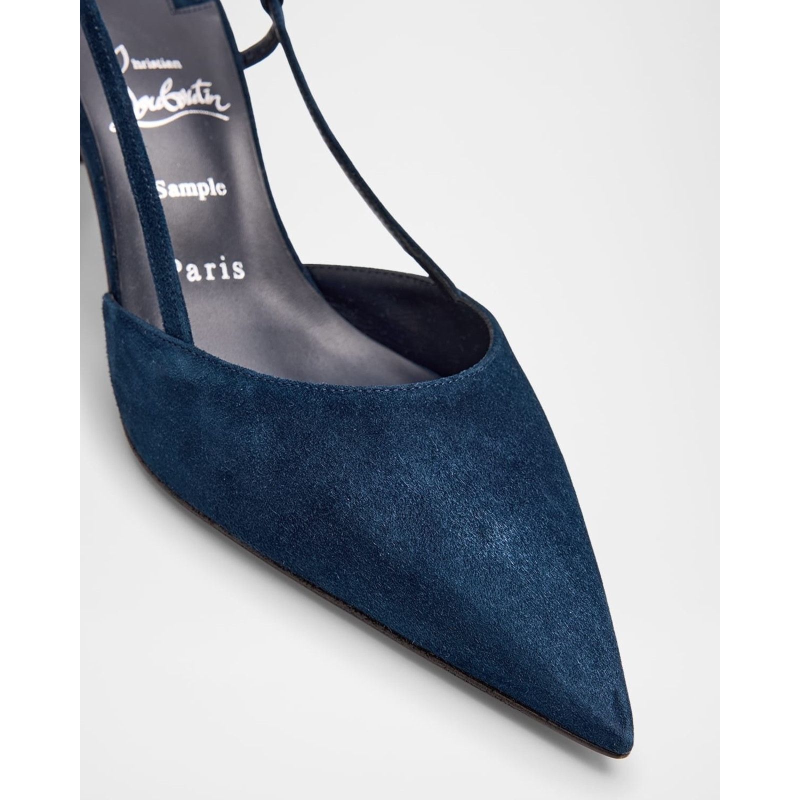 Christian Louboutin Christian Louboutin Condoroline 55 Marine Blue Pump 35.5 Size US 5.5 / IT 35.5 - 4 Thumbnail