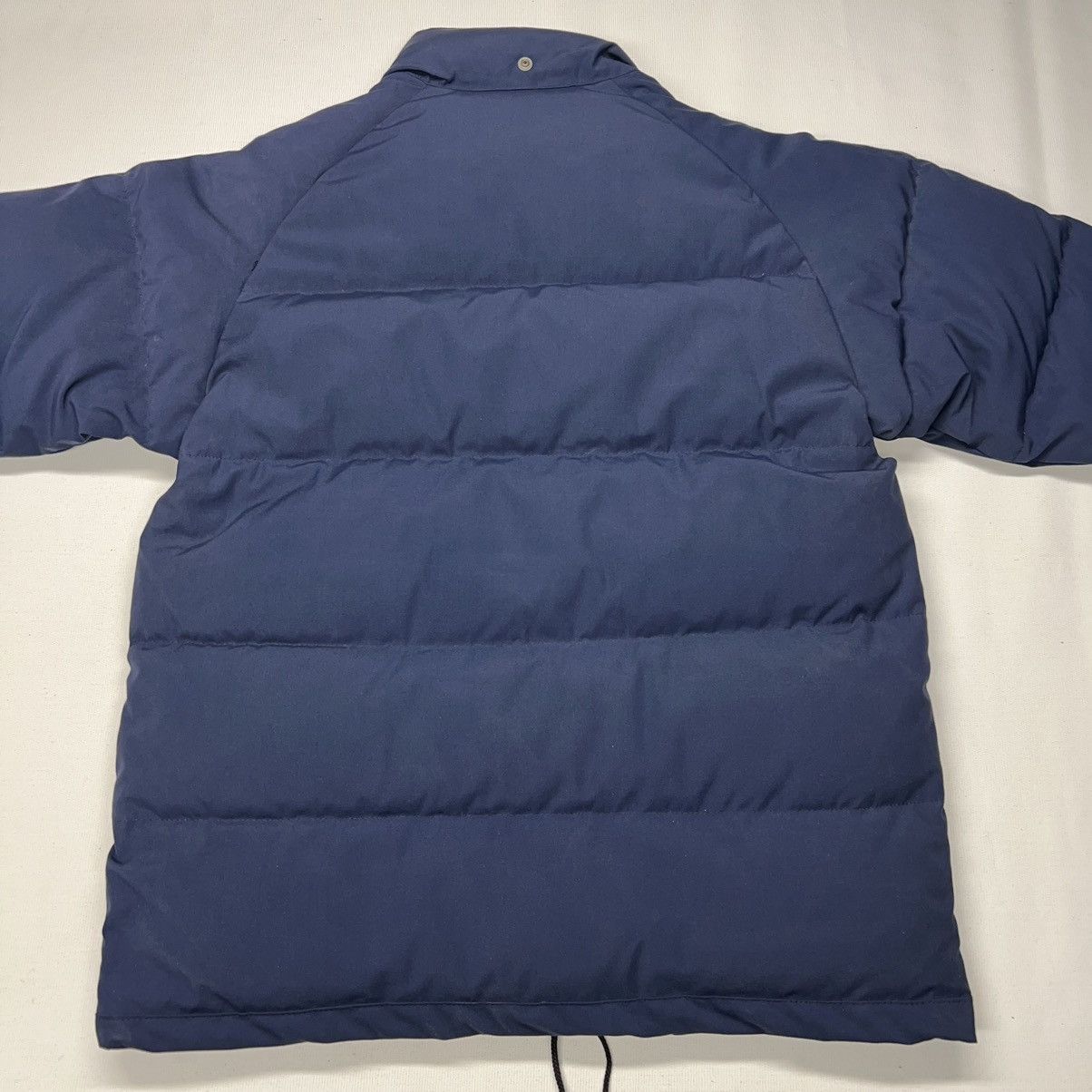 Vintage VTG 10X Down Jacket Blue Puffer Coat Zip Pocket Work Retro Size US XL / EU 56 / 4 - 17 Thumbnail