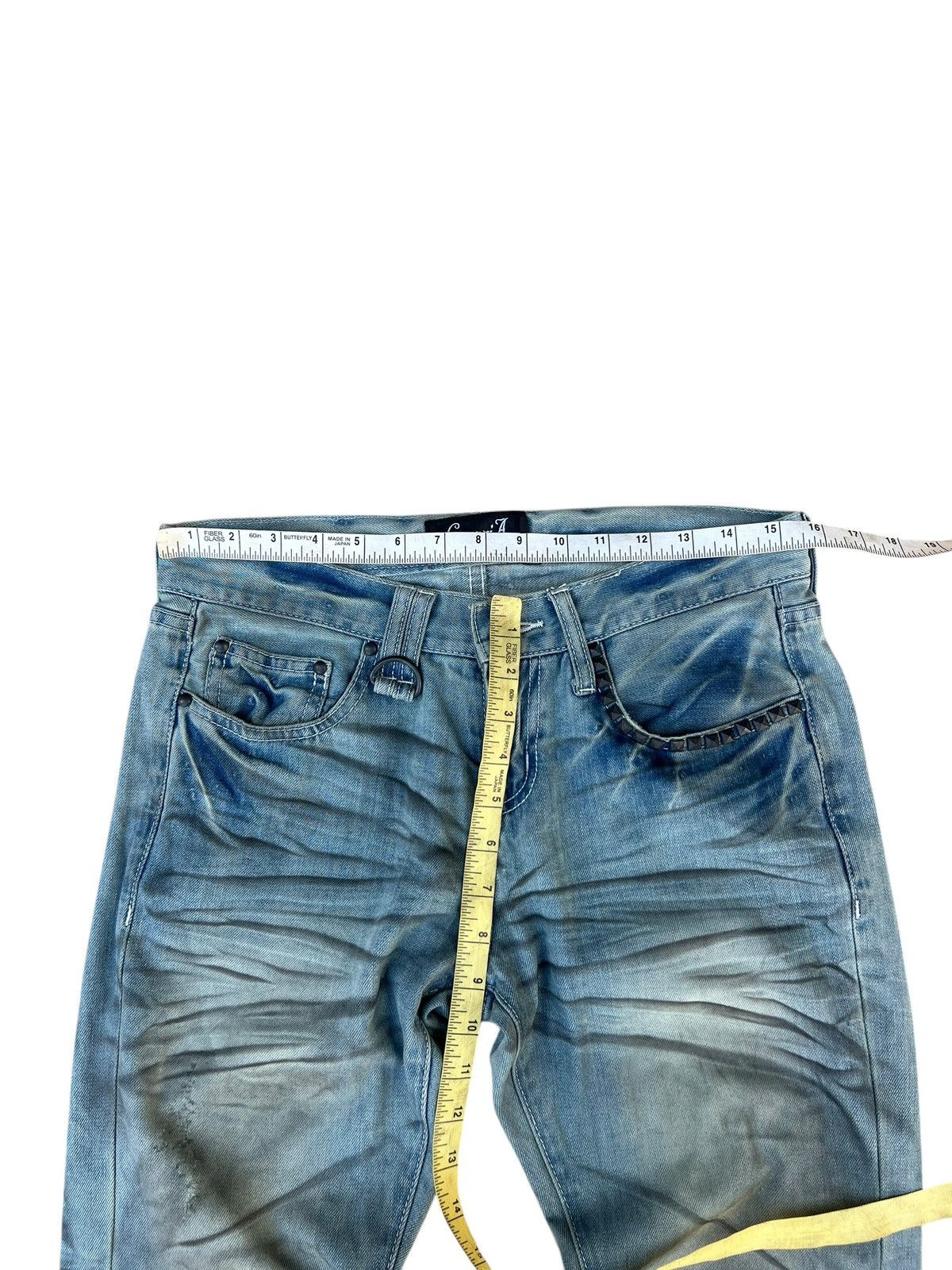 Vintage CavariA Japan Mud Denim Clawmark Bootcut Jeans Size US 30 / EU 46 - 2 Thumbnail