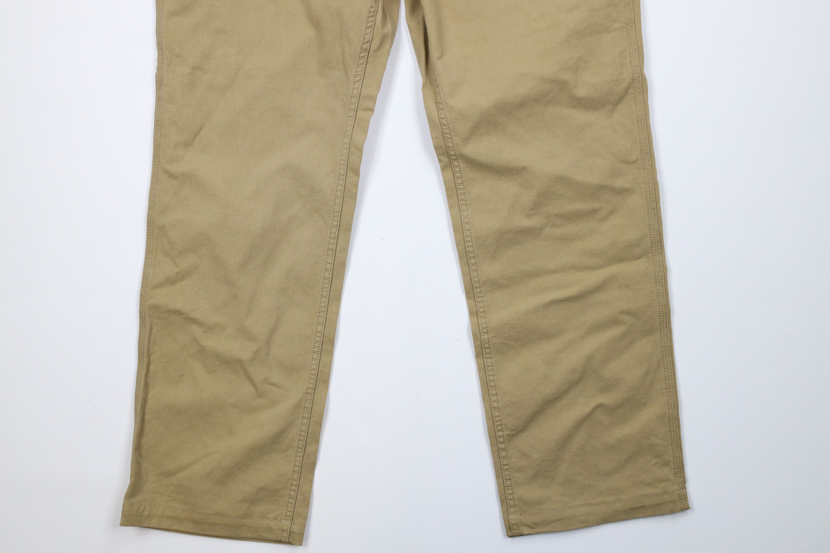 Carhartt Vintage Carhartt Spell Out Relaxed Fit Wide Leg Pants Beige Size US 38 / EU 54 - 4 Thumbnail