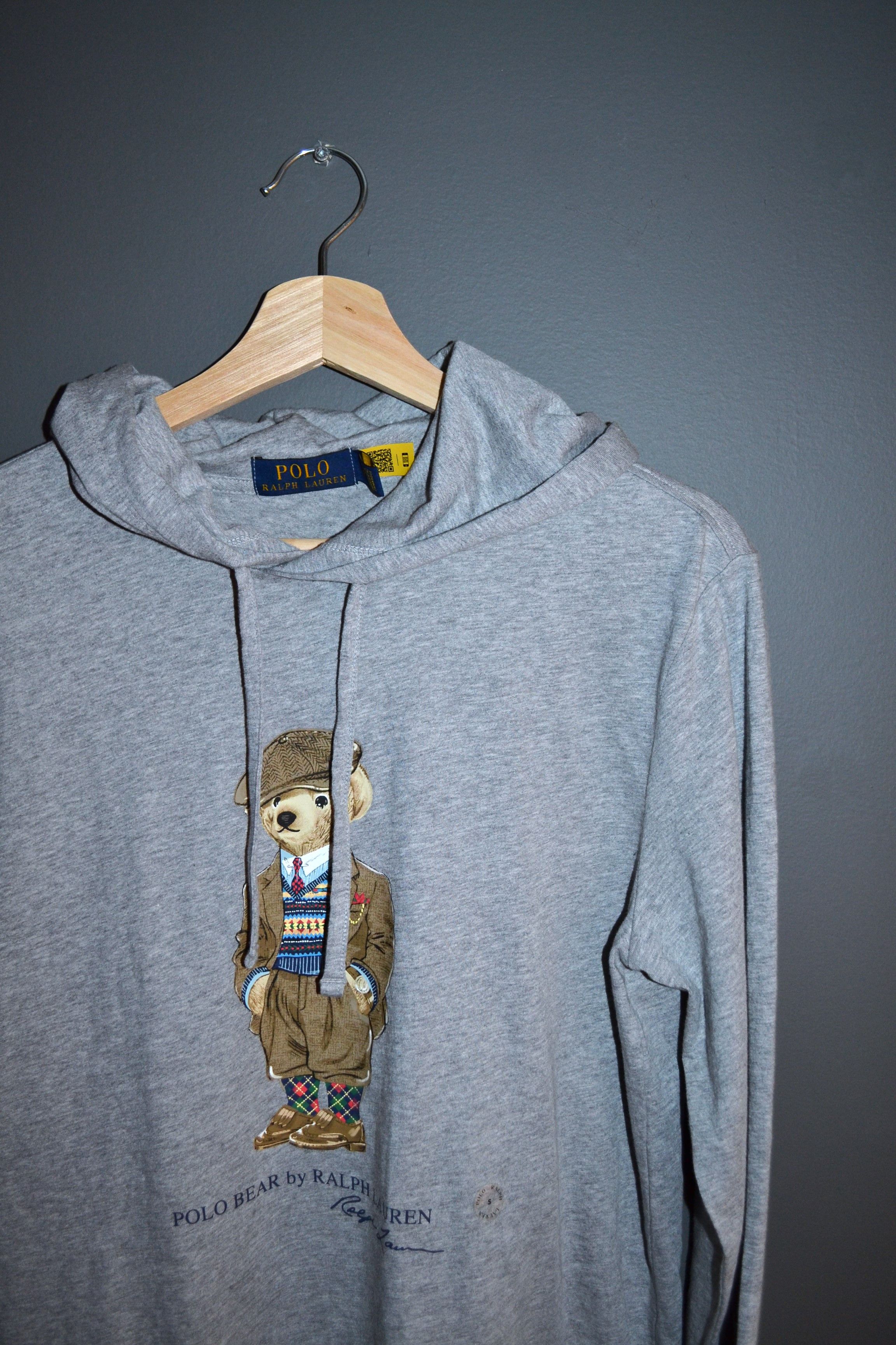Polo Ralph Lauren Bear Hoodie Longsleeve S