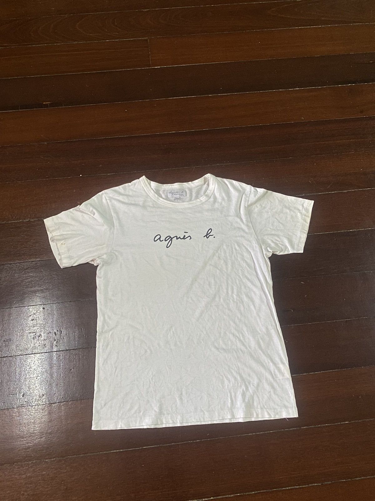 agnes b. Agnes B. Homme paris Vintage Tshirt Size US M / EU 48-50 / 2 - 3 Thumbnail