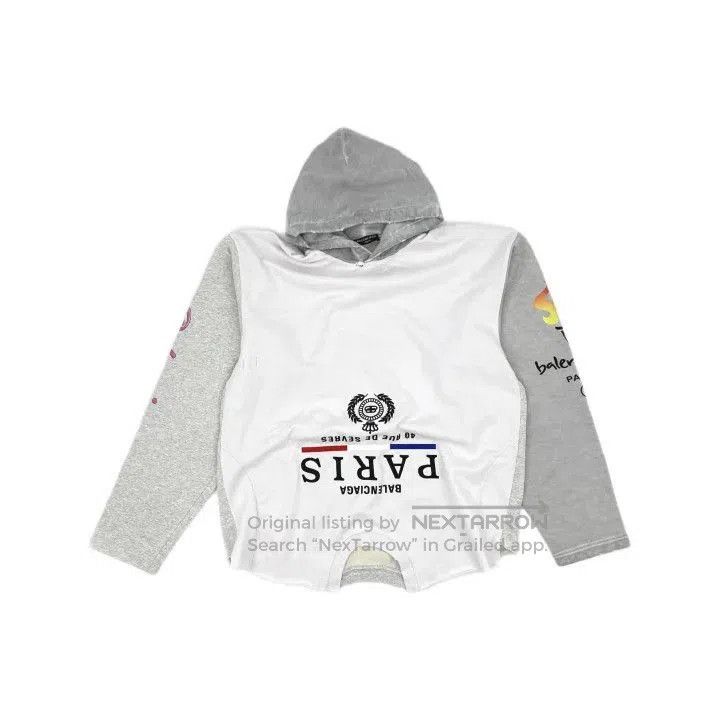 Balenciaga Balenciaga FW22 Oversized Logo Hoodie. Size US M / EU 48-50 / 2 - 2 Thumbnail