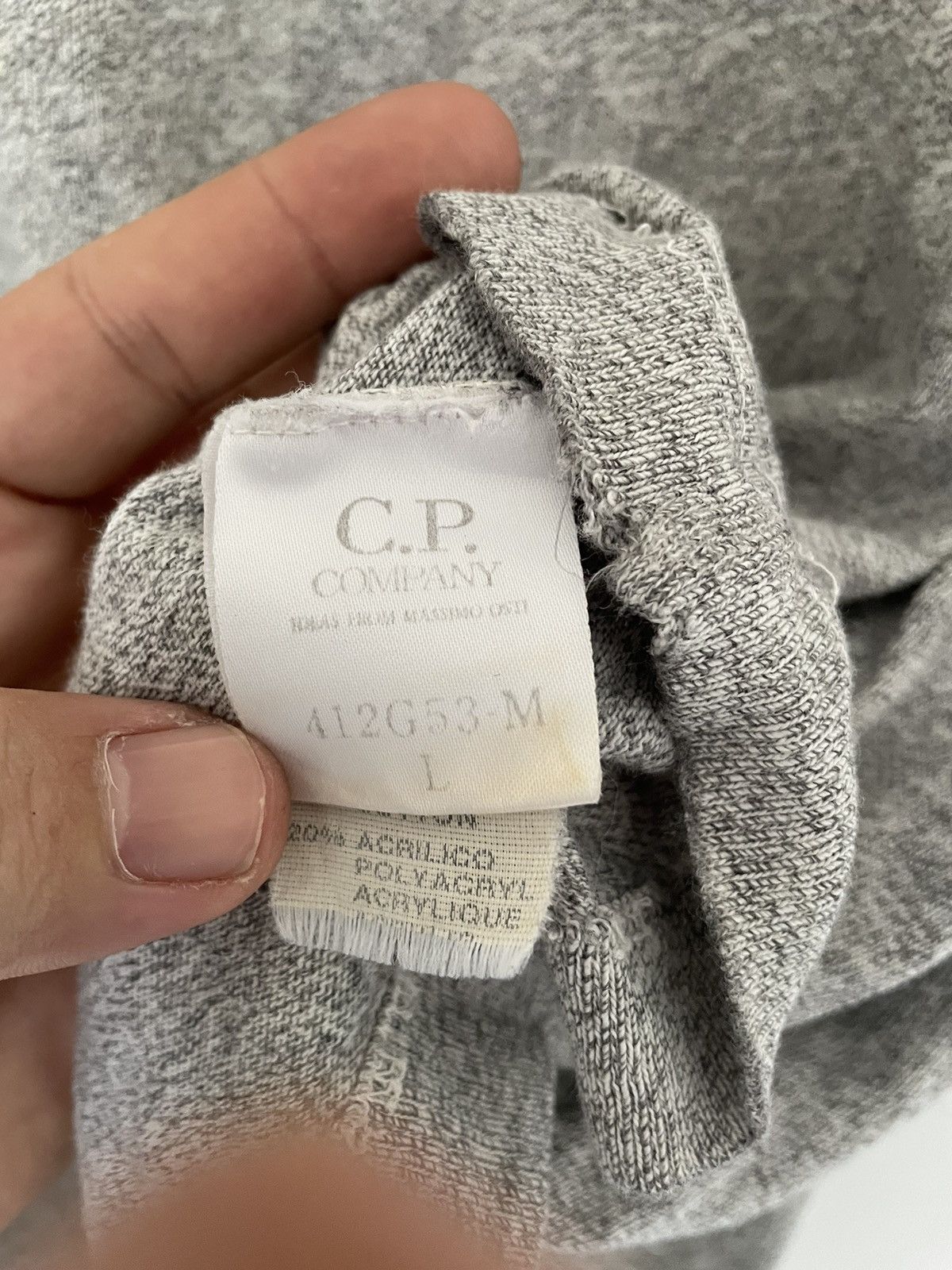 C.P. Company VINTAGE C.P. COMPANY WELL WORN TEE Size US L / EU 52-54 / 3 - 7 Thumbnail