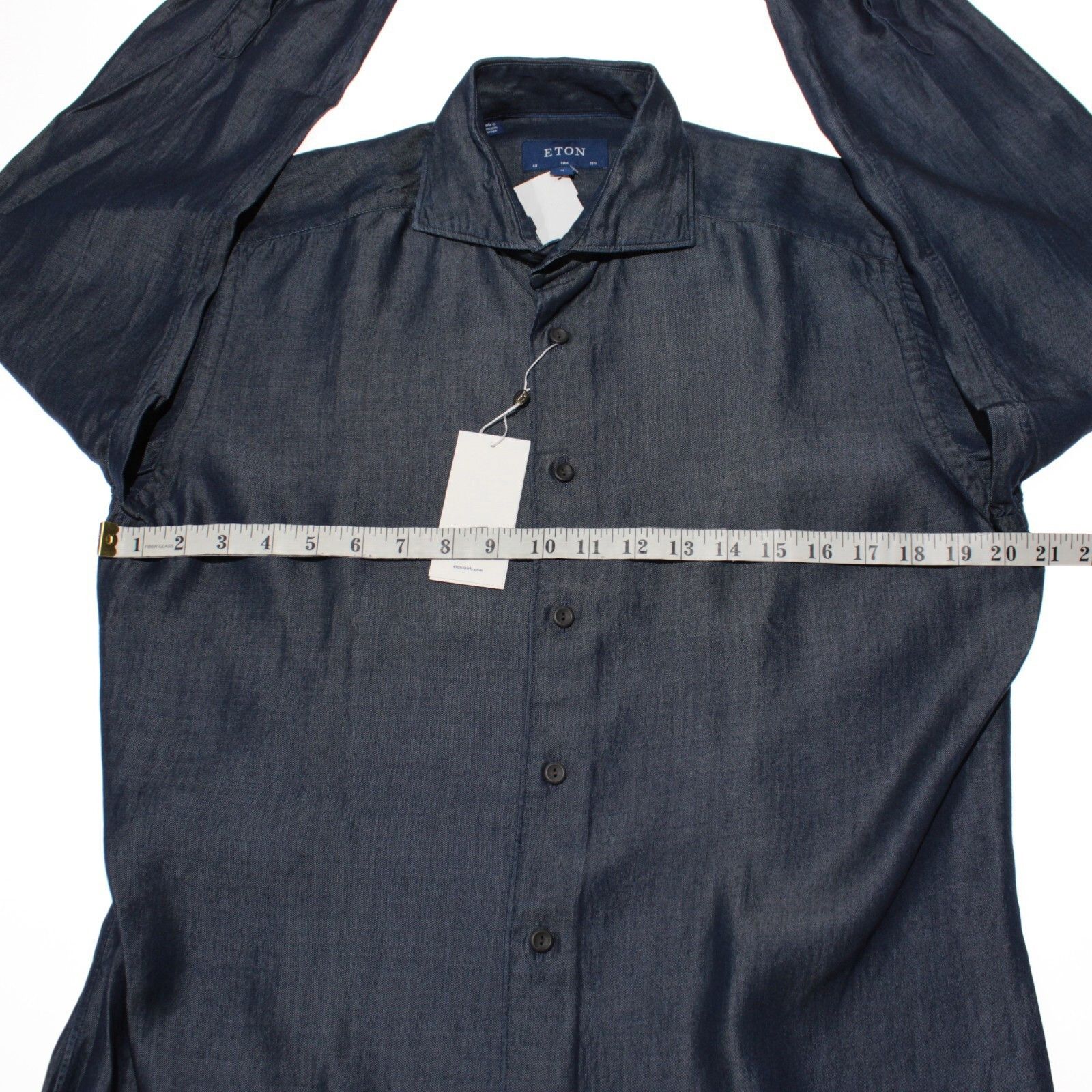 Eton Eton New with tags Shirt Size M US In Blue Size US M / EU 48-50 / 2 - 4 Thumbnail