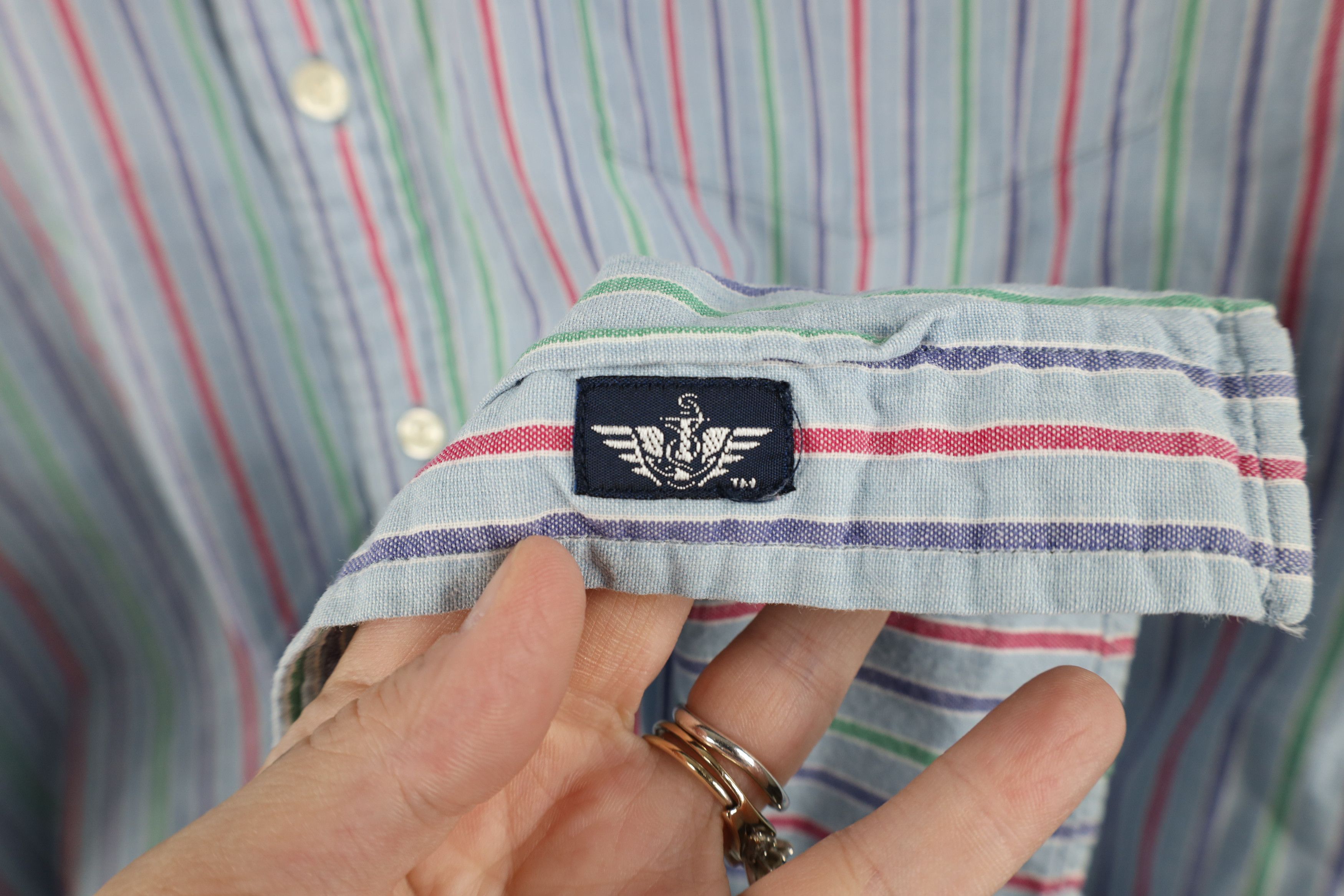 Vintage Vintage 90s Streetwear Short Sleeve Button Down Shirt Size US L / EU 52-54 / 3 - 4 Thumbnail