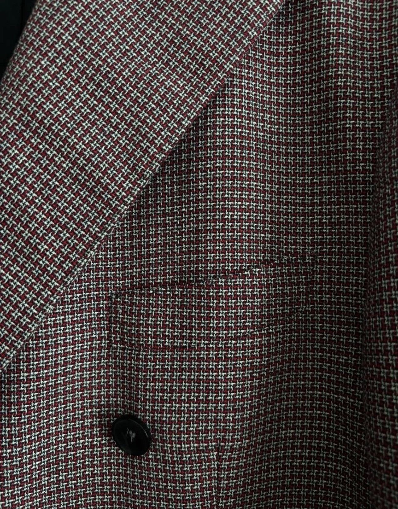 Luigi Borrelli Luigi Borrelli Napoli Blazer Double-Breasted Linen Cotton Size 54L - 5 Thumbnail
