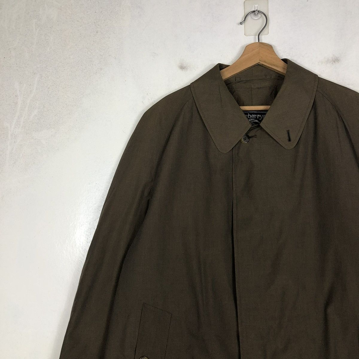 Burberry 📌VINTAGE FLY COATS LONG JACKET BURBERRY MADE IN ENGLAND Size US M / EU 48-50 / 2 - 10 Thumbnail