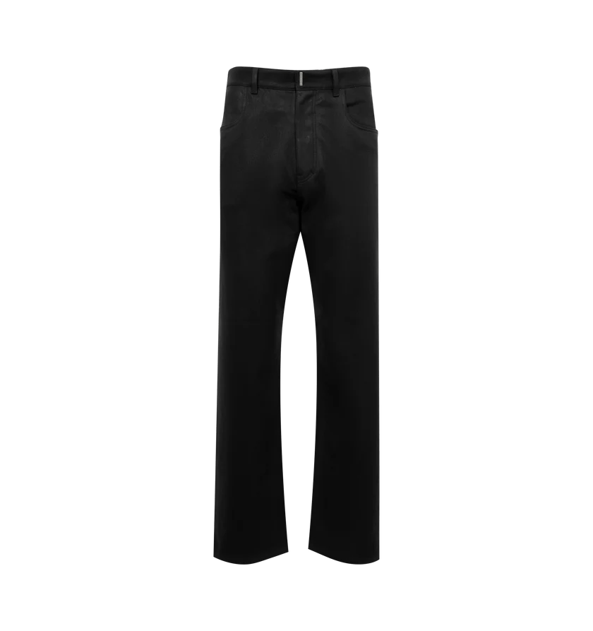 Givenchy o1h1sh11224 Round Regular Fit Jeans in Black Size US 36 / EU 52 - 1 Thumbnail