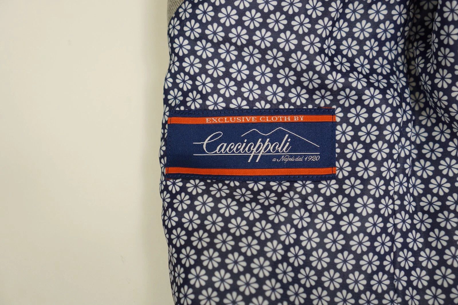 Suitsupply Men Suitsupply Blazer La Spalla Wool Linen Ceccioppoli US34 Size 34R - 6 Thumbnail