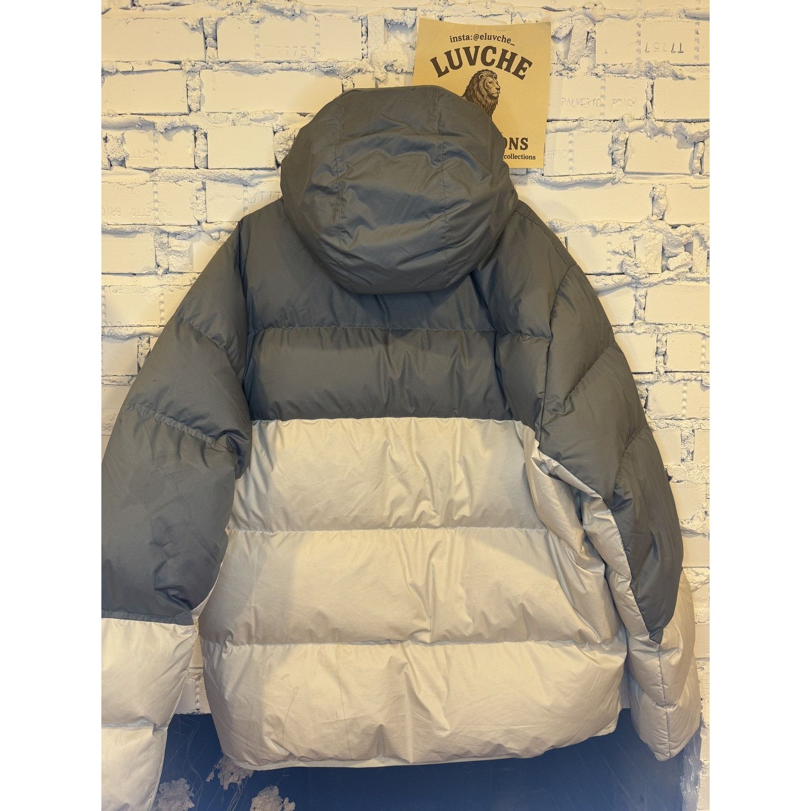 Nike Nike Jacket Gray Storm-FIT Puffer Hooded Full Zip Puffer Size US L / EU 52-54 / 3 - 2 Thumbnail
