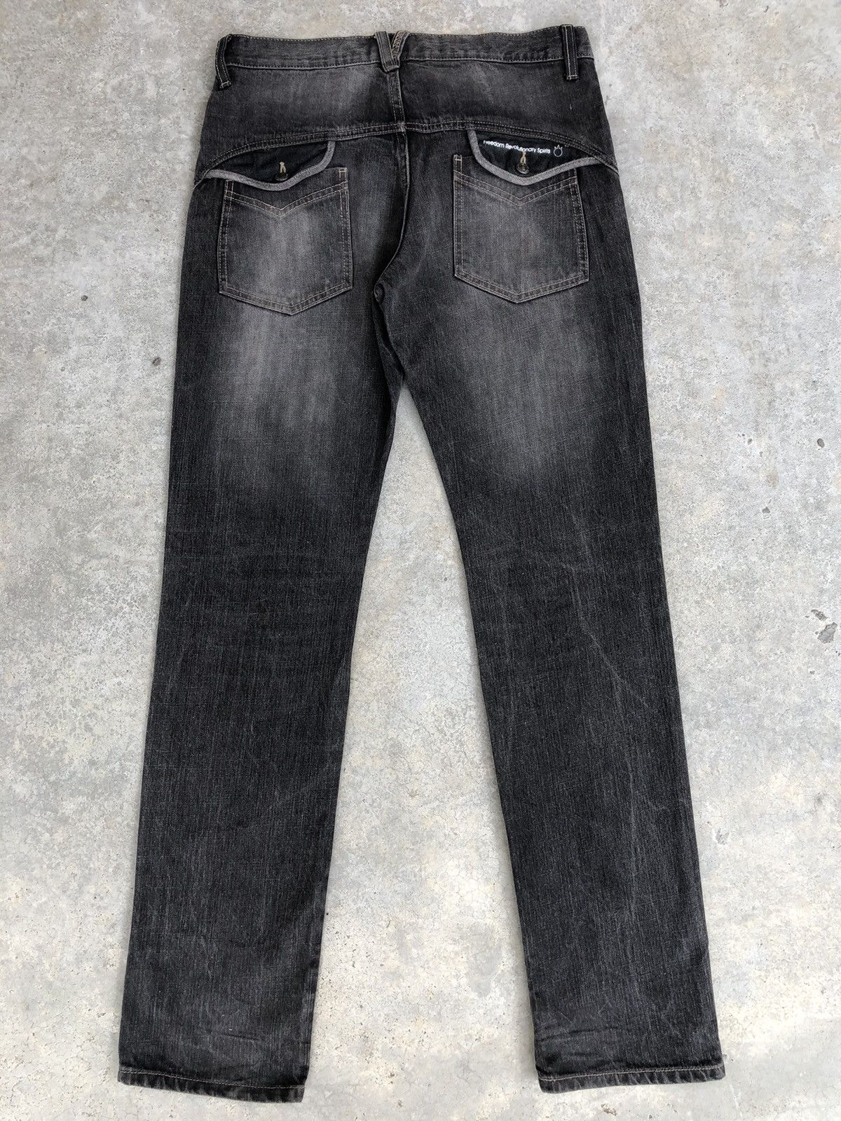 PPFM Japanese PPFM Distressed Jeans Slim Cut Size US 33 - 2 Thumbnail
