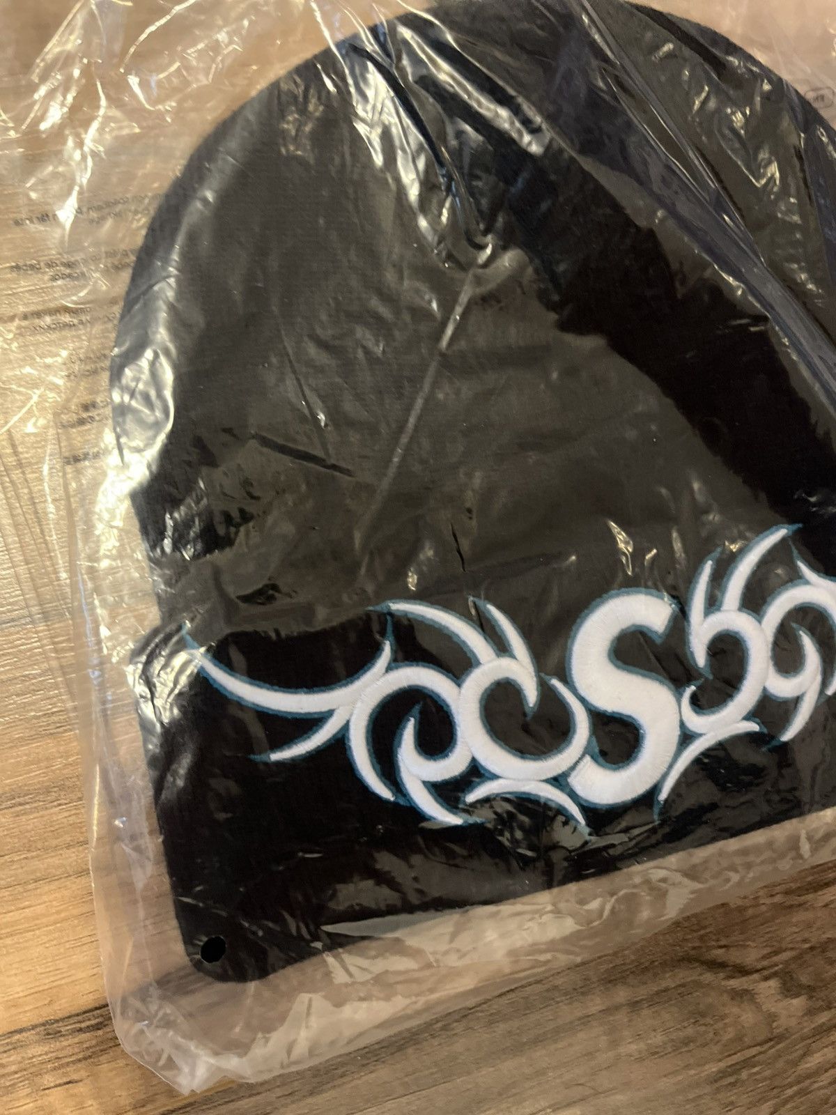 Supreme Supreme New Era Tribal S Logo Beanie Size ONE SIZE - 2 Thumbnail