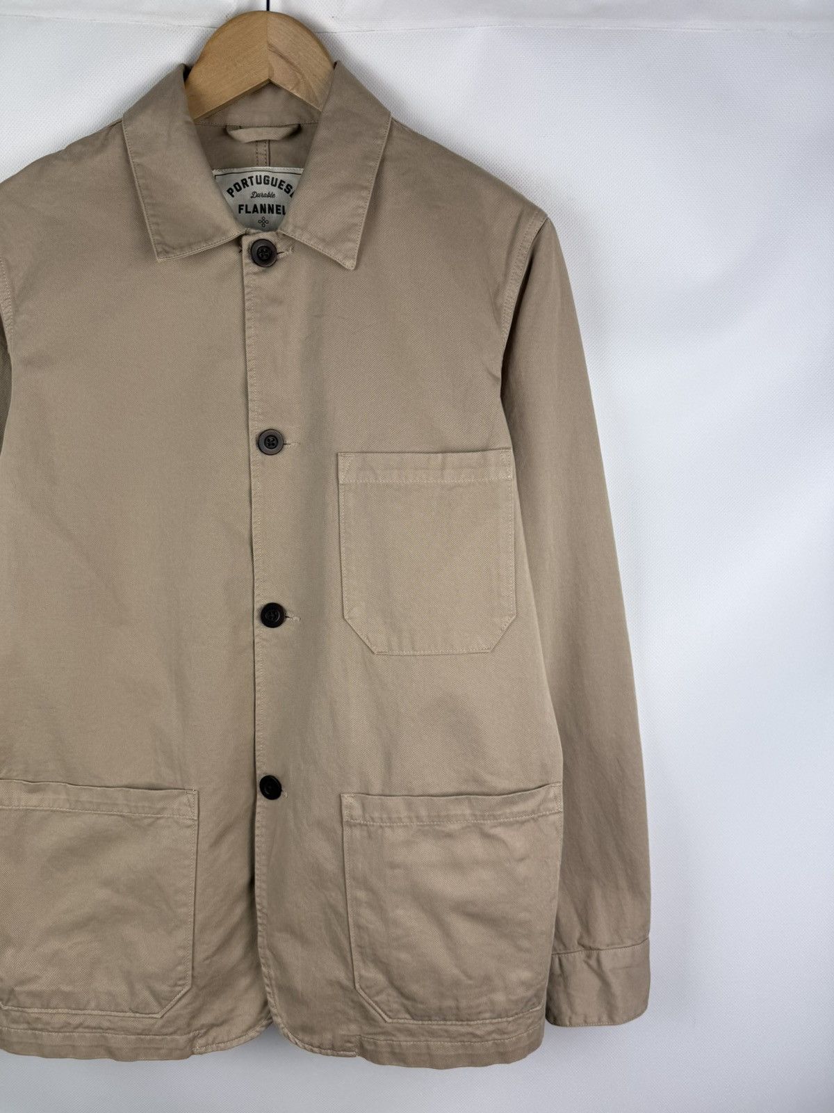 Portuguese Flannel Portuguese Labour Series Workwear Blazer Jacket Chore Coat Size US S / EU 44-46 / 1 - 3 Thumbnail