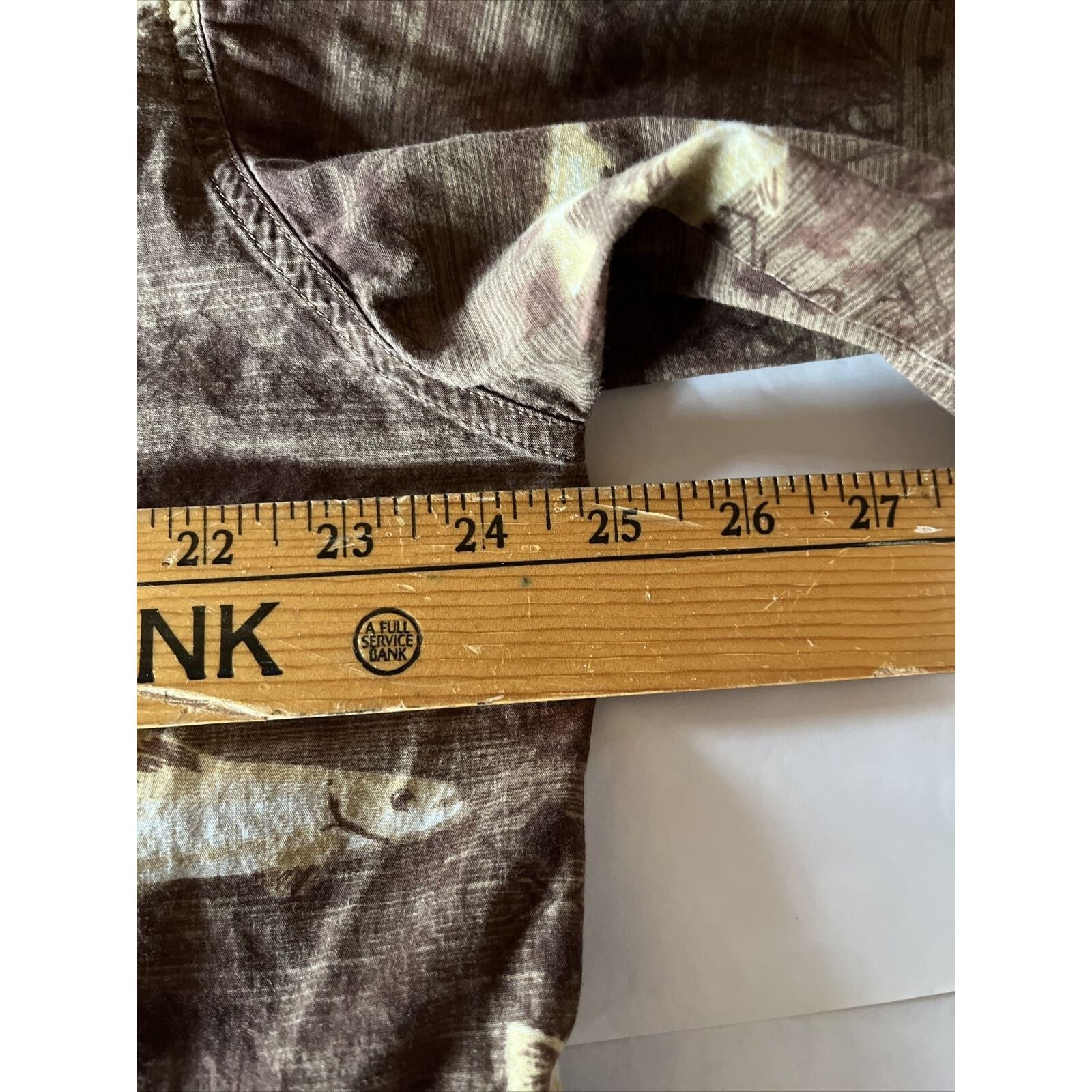 Cabelas Cabelas Shirt Mens L Button Brown Fish All Over Print Cotton Size US L / EU 52-54 / 3 - 11 Thumbnail