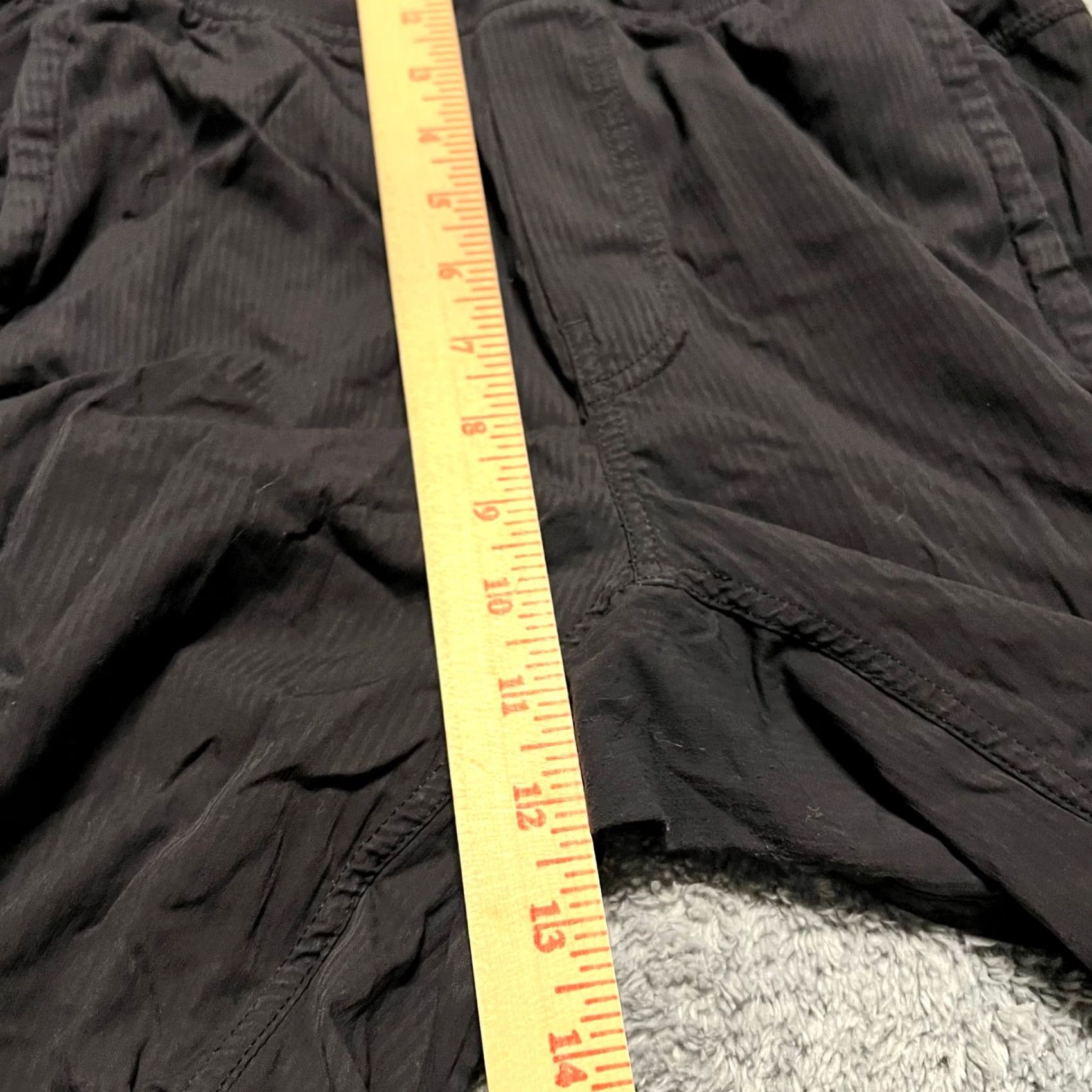 Lululemon Lululemon Dance Studio Cropped Capri Black Striped Shorts Womens Medium Size 32" / US 10 / IT 46 - 6 Thumbnail