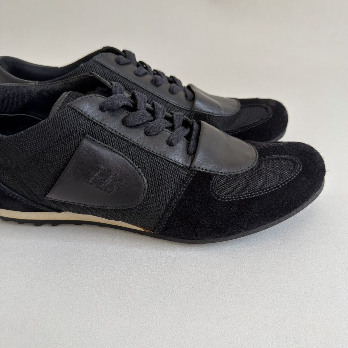 Helmut Lang Mid 2000s Black GAT Sneakers Size US 10 / EU 43 - 11 Thumbnail