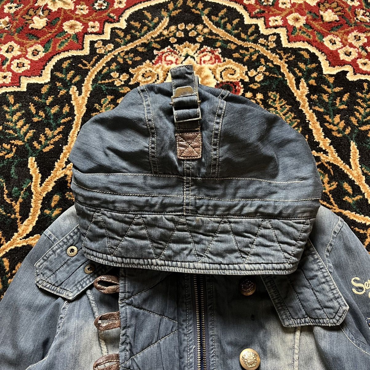 14th Addiction × If Six Was Nine × KMRii GARULA SEDITIONARIES BONDAGE JEAN JACKET Size US M / EU 48-50 / 2 - 6 Thumbnail