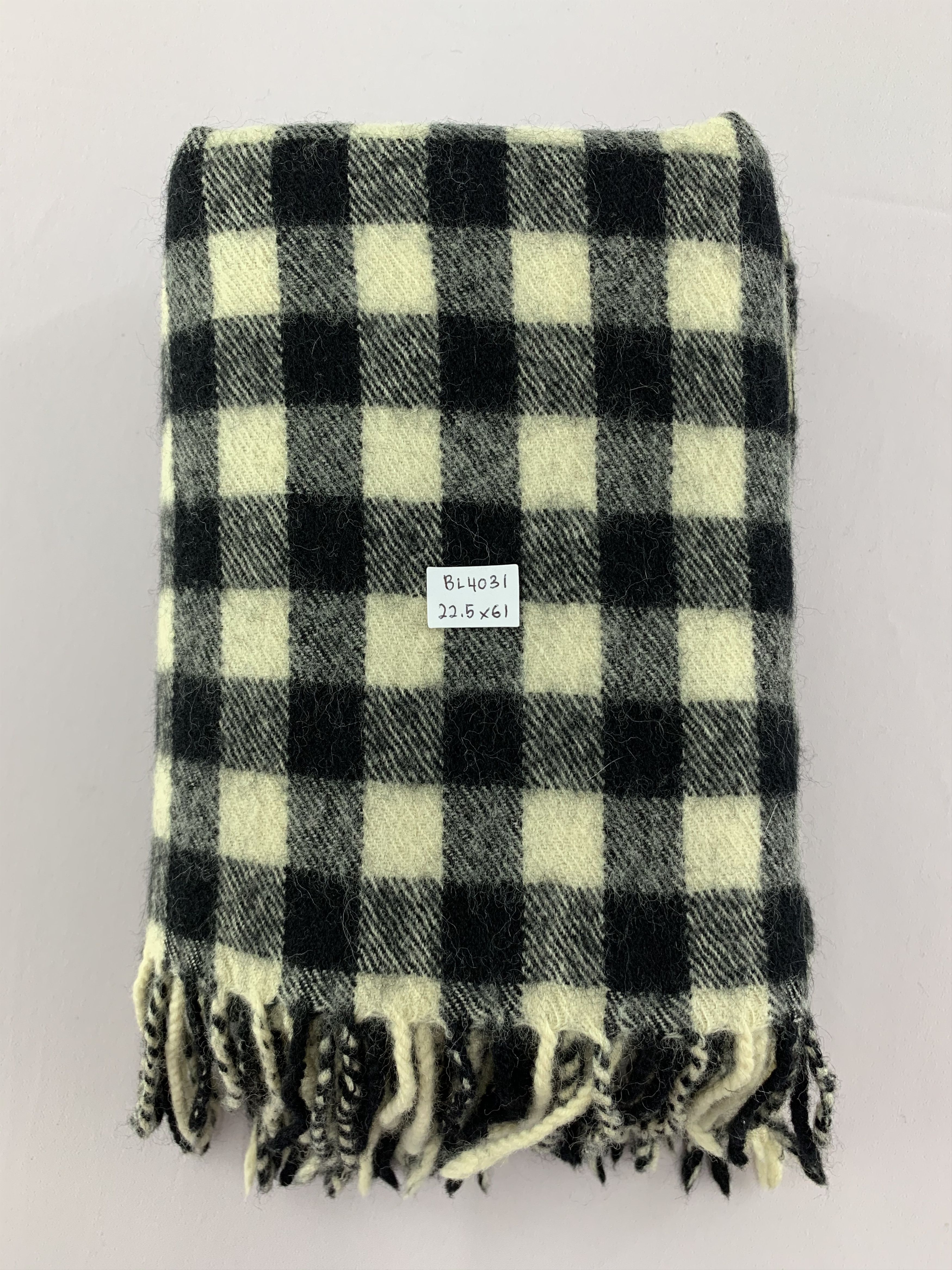 Vintage Peyton Place Scarf Wool Muffler Neck Wrap Shawl BL4031 Size ONE SIZE - 4 Thumbnail