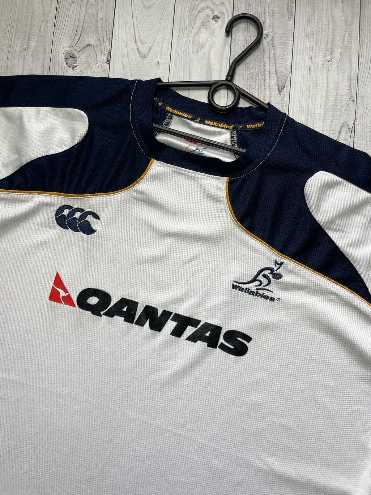 Vintage Vintage Canterbury Australia rugby jersey Wallabies XXXL Size US XXL / EU 58 / 5 - 2 Thumbnail