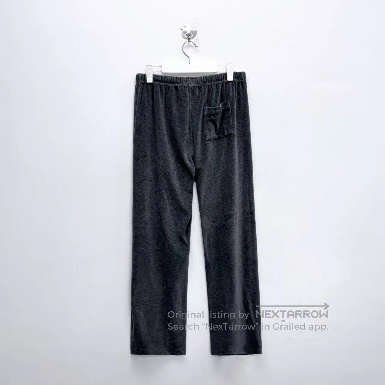 Ermenegildo Zegna Ermenegildo Zegna size L Grey Velvet Casual Sports Pants| Size US 26 / EU 42 - 2 Thumbnail