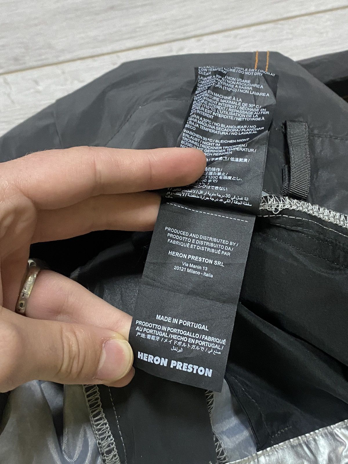 Heron Preston Iconic HERON PRESTON USA 🇺🇸 flag reflective NASA pants Size US 32 / EU 48 - 13 Thumbnail