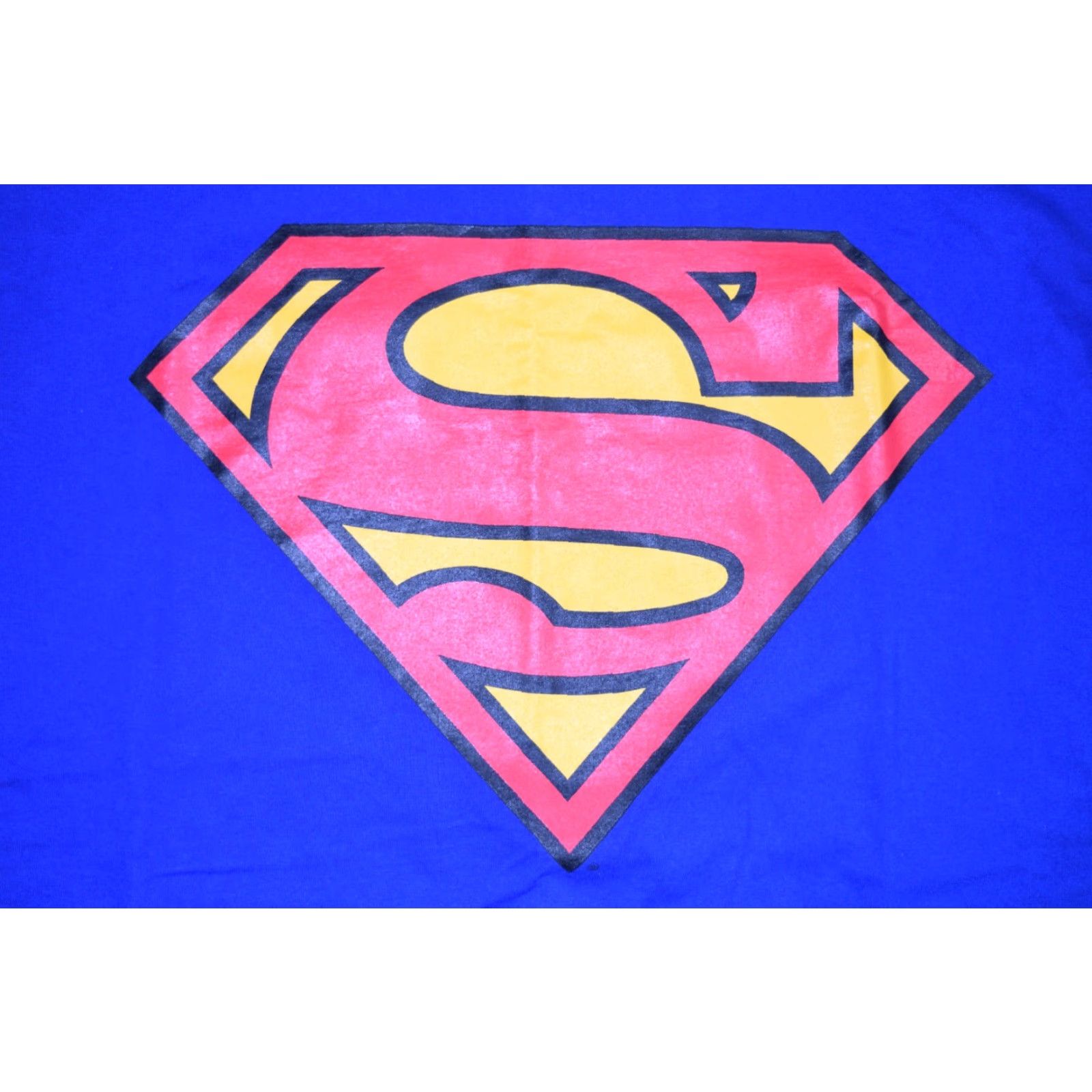 DC Comics VINTAGE DC COMICS Superman Sleep Shirt Dress The Disney Store OS Women's Blue 1990s Grunge Comic Klar 90s Mens? Size ONE SIZE - 2 Thumbnail