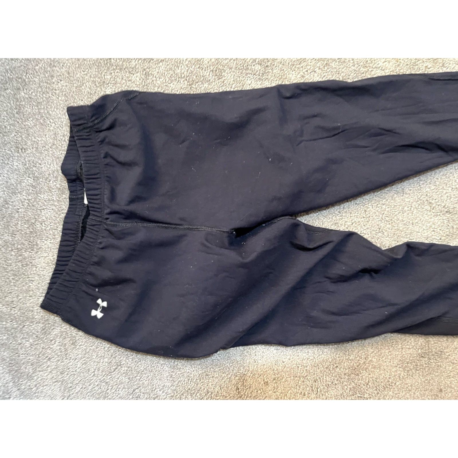 Under Armour Under Armour Fitted Compression Pants Mens Small Black Athletic Base Layer Size US 29 - 4 Thumbnail