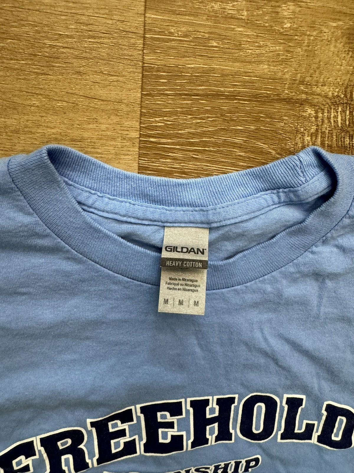 Vintage Y2K Freehold High School Baseball Long Sleeve - Blue/Medium Size US M / EU 48-50 / 2 - 4 Thumbnail