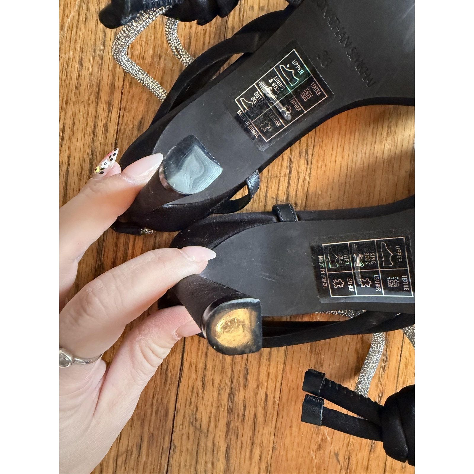 Jonathan Simkhai Jonathan Simkhai Cassie Sandals Womens Size 7.5 Black Size US 7.5 / IT 37.5 - 10 Thumbnail