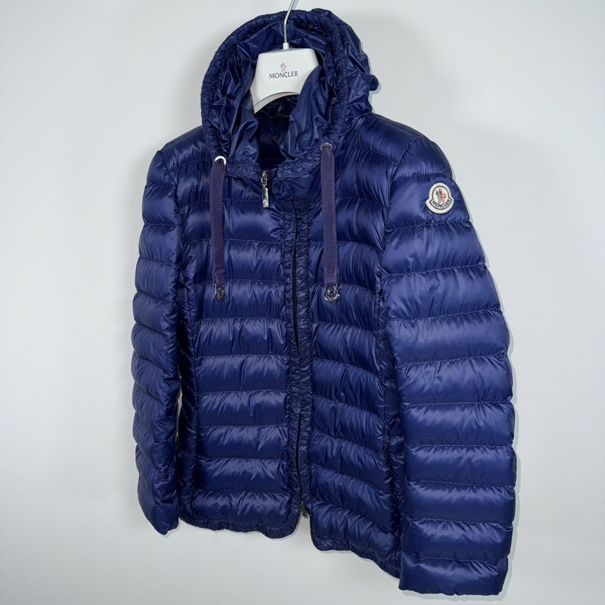 Moncler Moncler Mayotte Women’s Down Puffer Jacket Size 3 (M) Blue Size M / US 6-8 / IT 42-44 - 2 Thumbnail