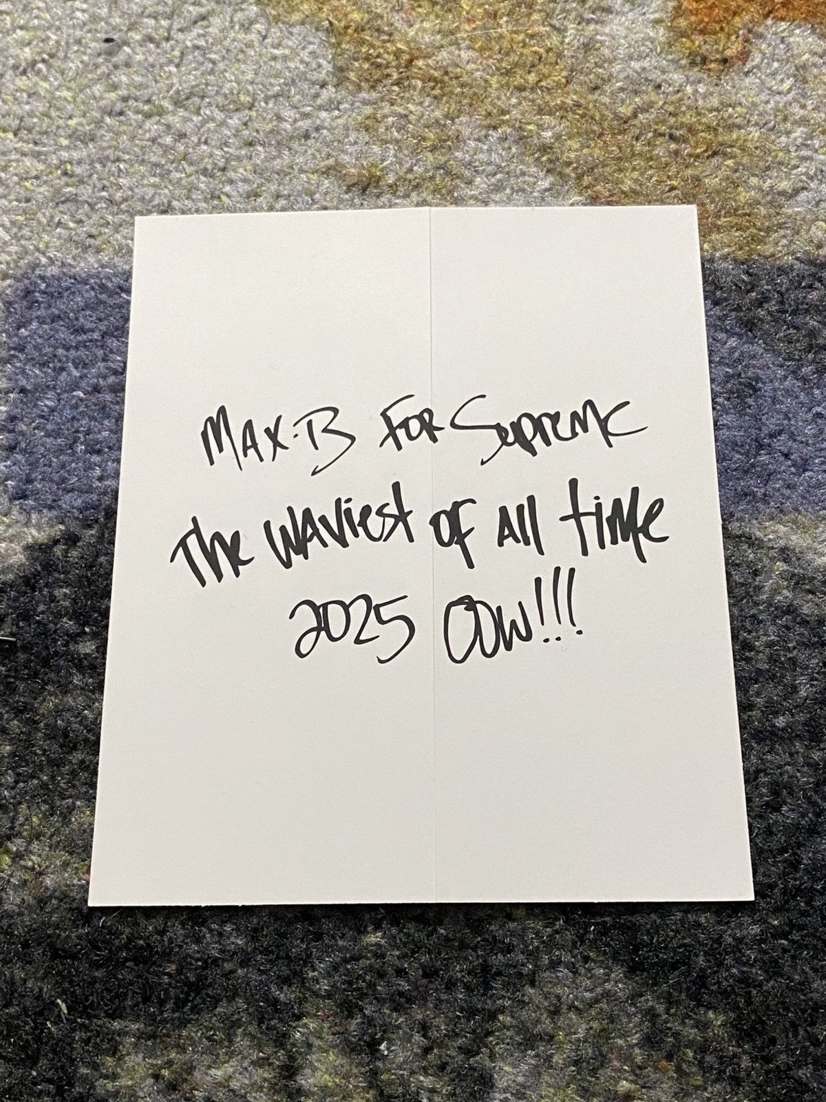 Supreme Supreme Max B Photo Sticker Size ONE SIZE - 2 Thumbnail
