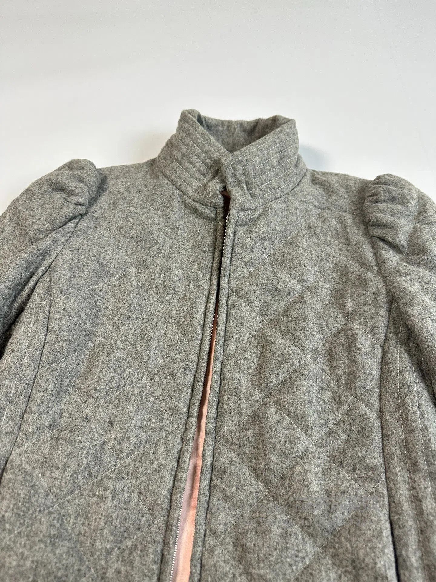 Dries Van Noten DRIES VAN NOTEN Leica-style wool pad shoulder jacket| Size M / US 6-8 / IT 42-44 - 6 Thumbnail