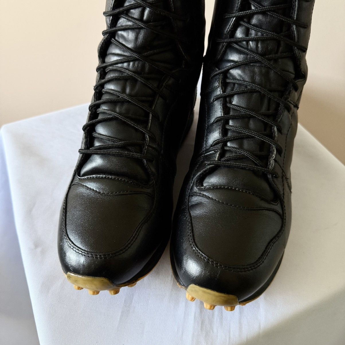 Adidas Adidas Missy Elliott Fur Leather Moto Boxing Shoes Boots Y2K Size US 10.5 / IT 40.5 - 4 Thumbnail