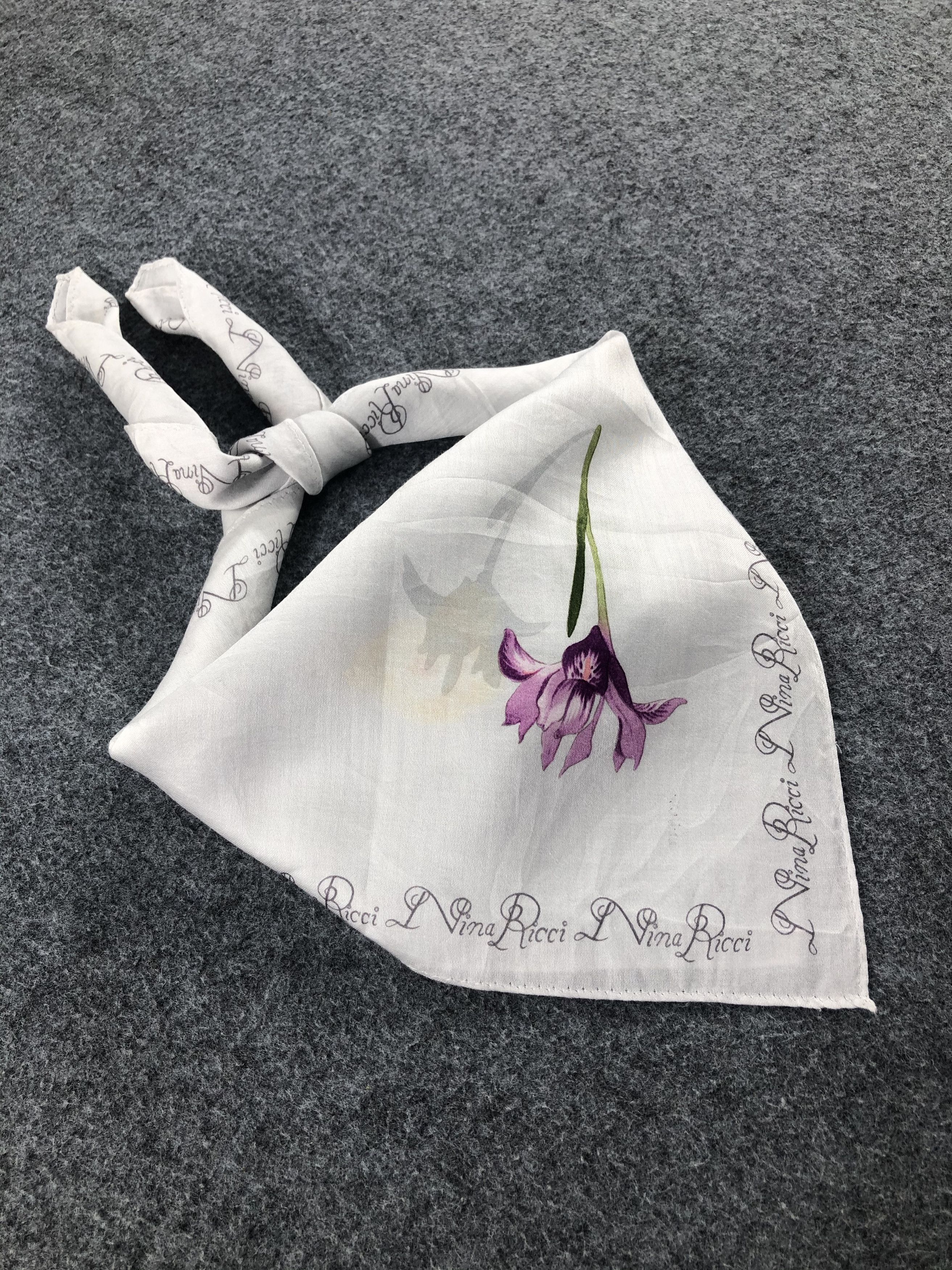 Nina Ricci Nina Ricci Handkerchief / Bandana / Neckerchief Size ONE SIZE - 2 Thumbnail