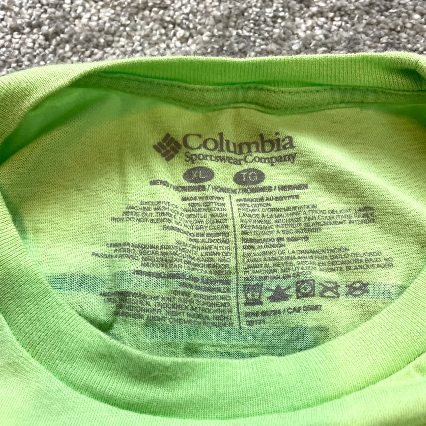 Vintage Columbia Sportswear Shirt Mens XXL Blue Long Sleeve Cotton Logo Jersey 2XL Regular Adult Men Vintage No Size US XXL / EU 58 / 5 - 3 Thumbnail