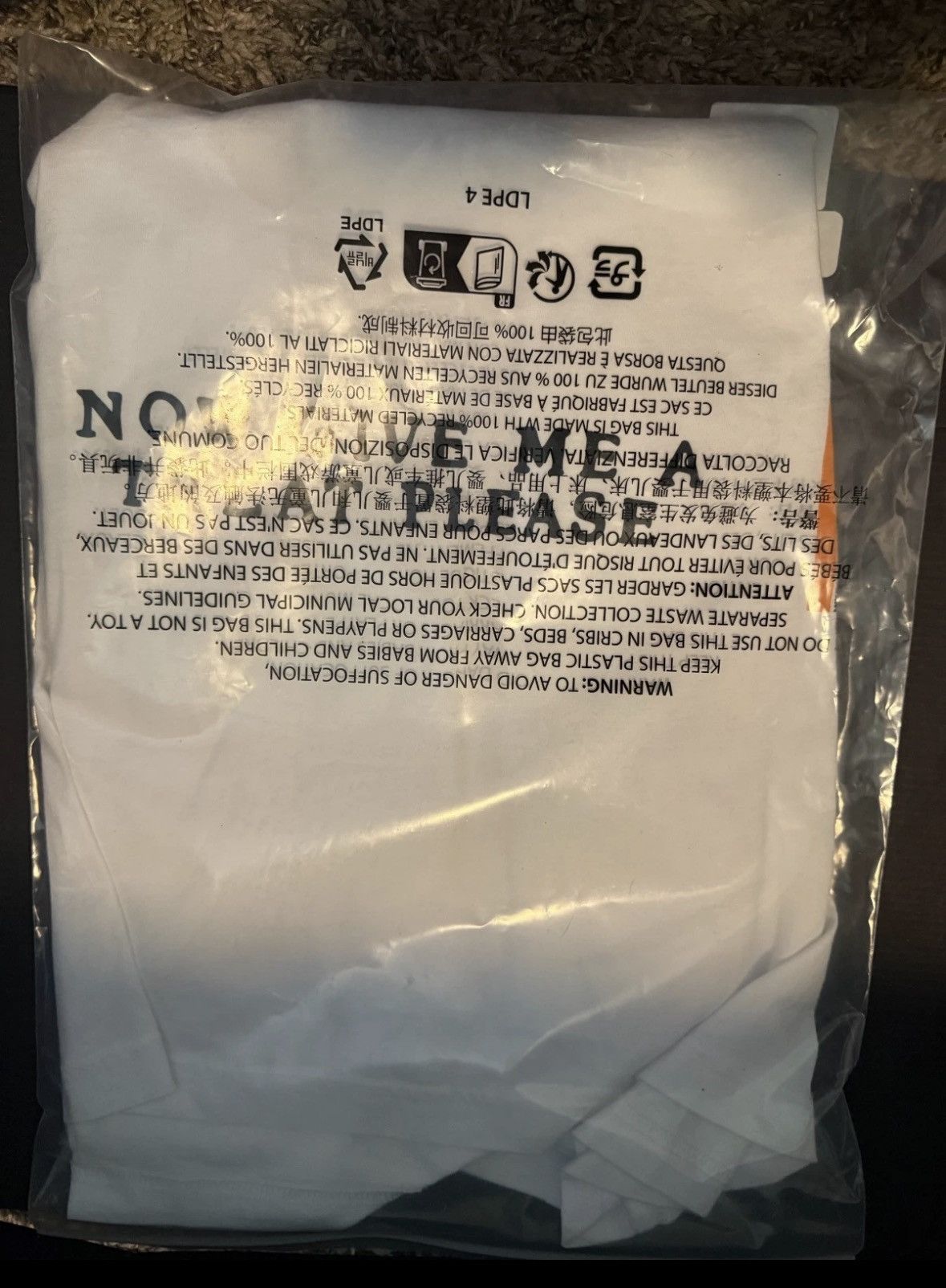 Supreme SUPREME Mike Kelley Ringer Tee WHITE new with tags SS26 Size US L / EU 52-54 / 3 - 6 Thumbnail