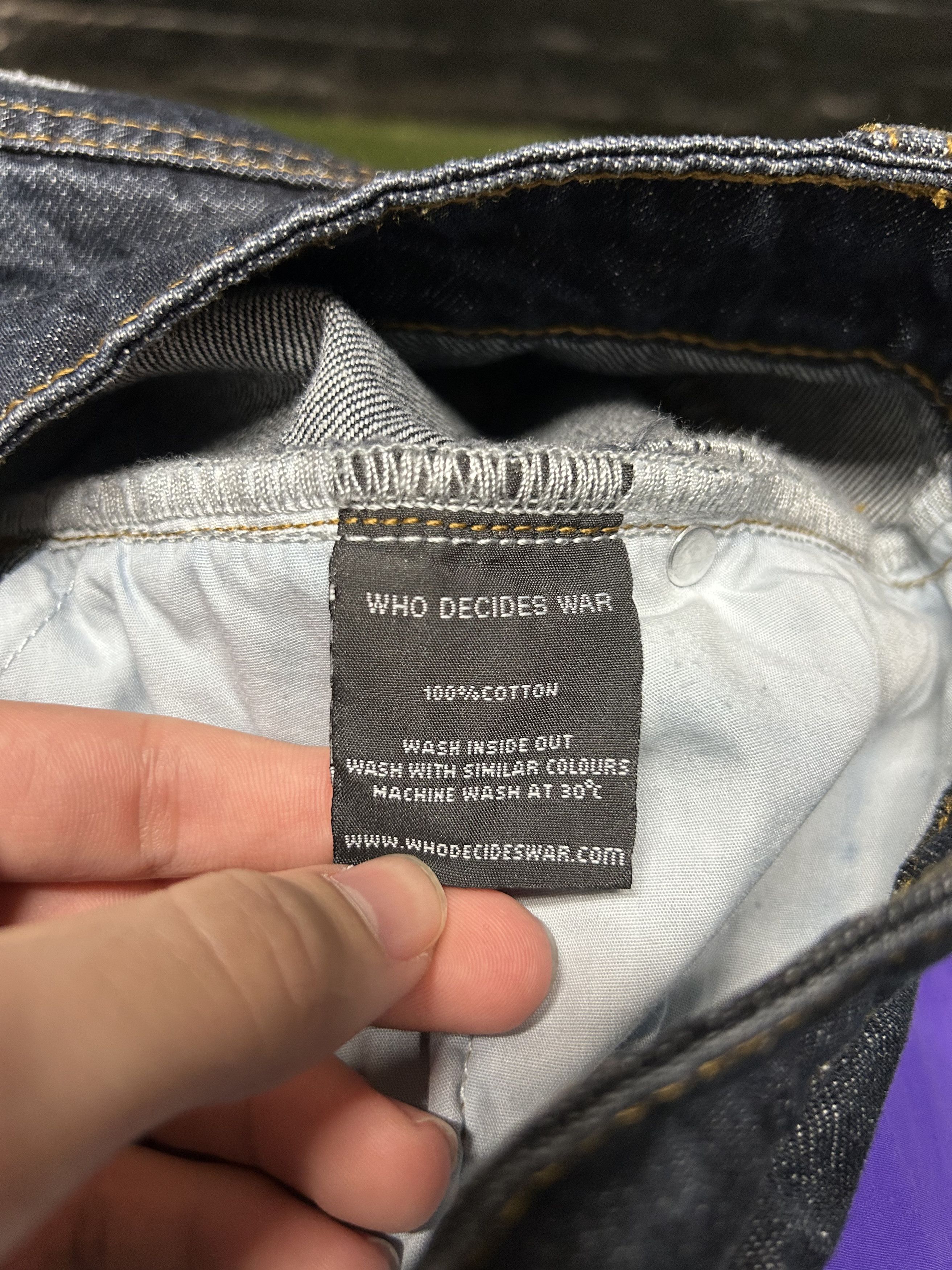 Who Decides War Who Decides War Cowboy Denim Size US 36 / EU 52 - 5 Thumbnail