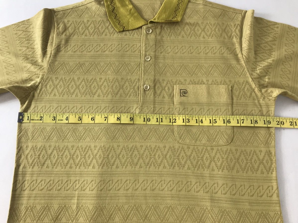Pierre Cardin 90s Pierre Cardin Paris Tricot Single Pocket Polo Tee Size US M / EU 48-50 / 2 - 8 Thumbnail