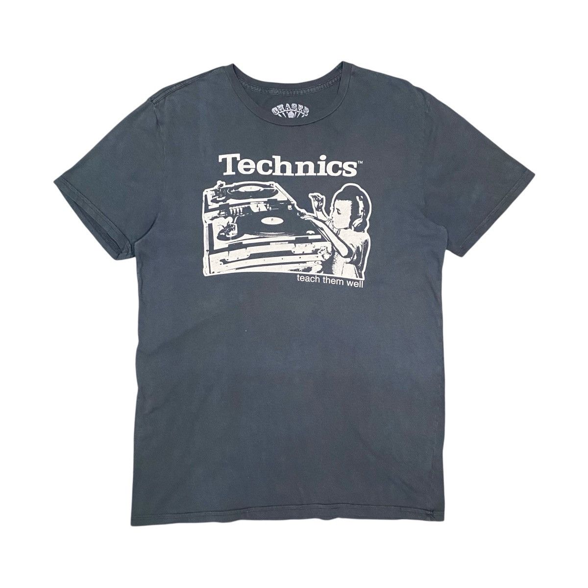 Vintage Vintage Y2K Technics Teach Them Well T Shirt Size US L / EU 52-54 / 3 - 1 Thumbnail
